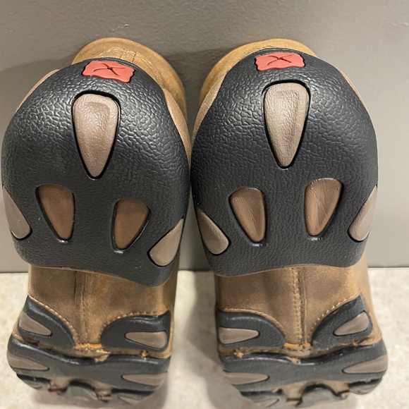 TWISTED X Women's Chukka Driving Mocs Bomber 7.5 WIDE Leather Rodeo Boho - Picture 10 of 15